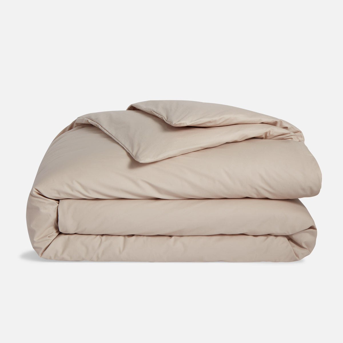 Classic Percale Duvet Cover - Pebble / Twin/Twin XL