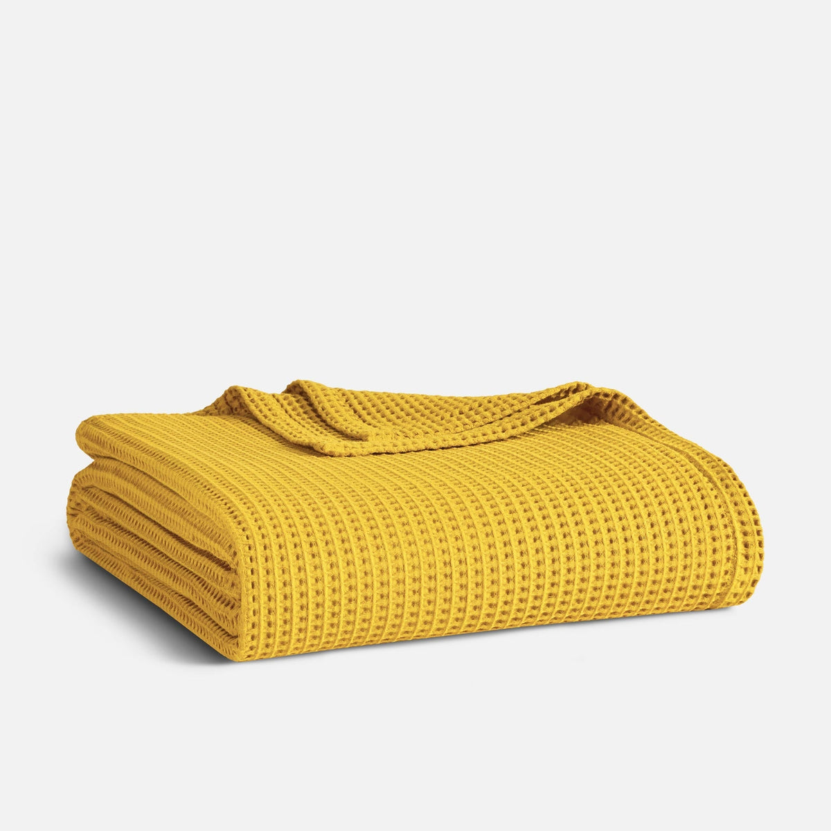 Dreamweave Waffle Bed Blanket - Turmeric / Full/Queen