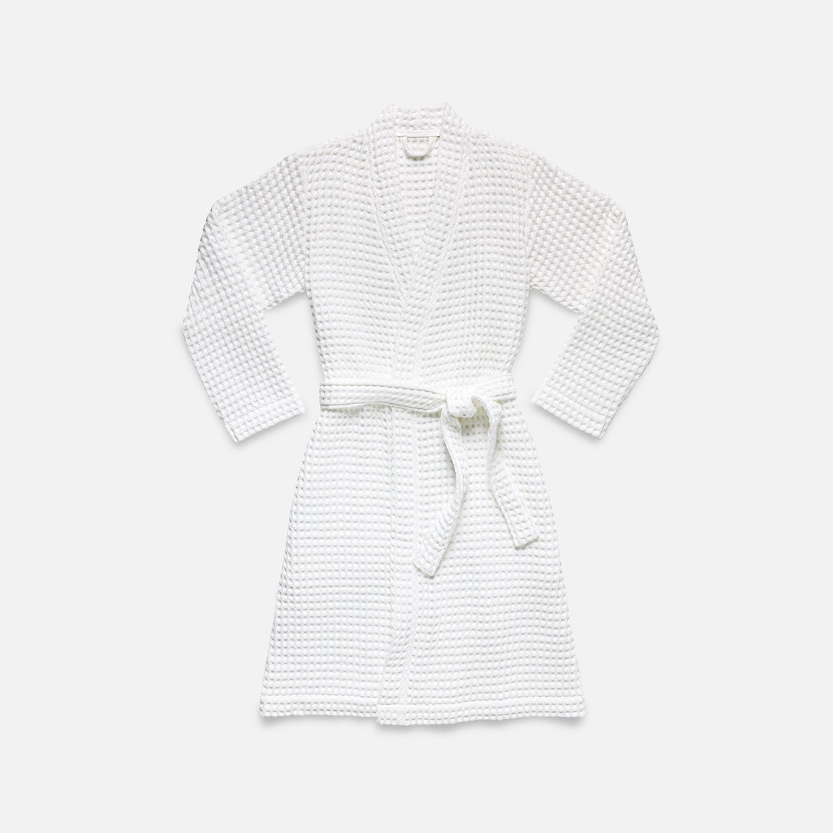 Dreamweave Waffle Robe - White / XS
