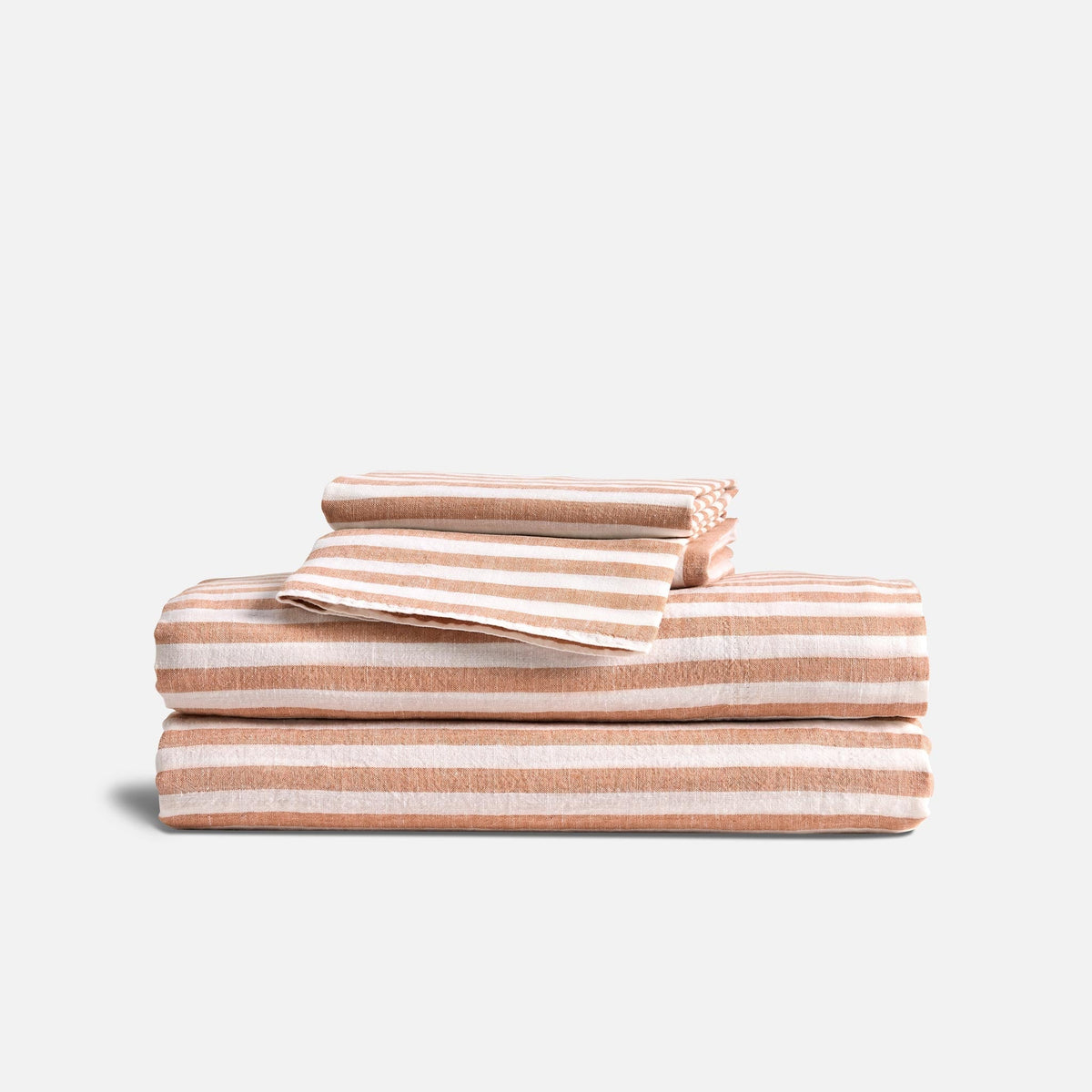 Washed European Linen Core Sheet Set