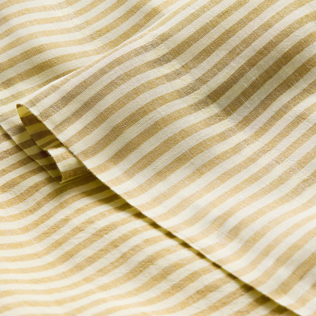 Washed European Linen Core Sheet Set